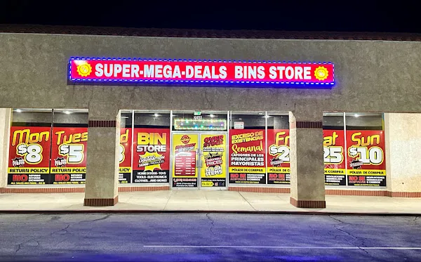 Super Mega Deals Bin Store in Palmdale, CA storefront