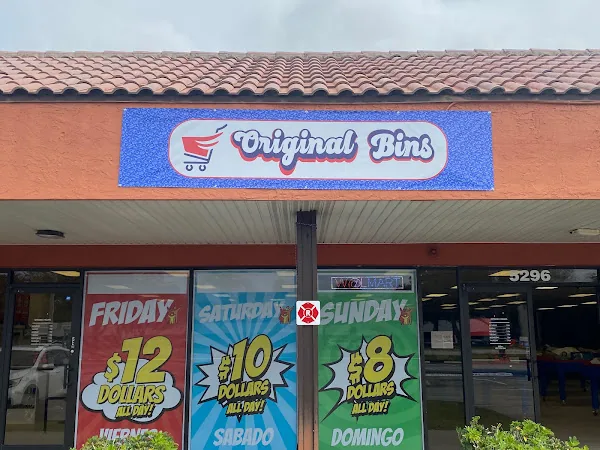 Original Bins in Lauderhill, FL storefront