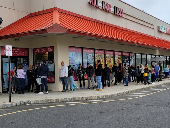 ALL FOR LESS Amz liquidation store in South Amboy, NJ storefront