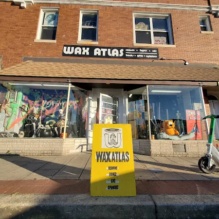 Wax Atlas Record and Stereo Exchange in Baltimore, MD storefront