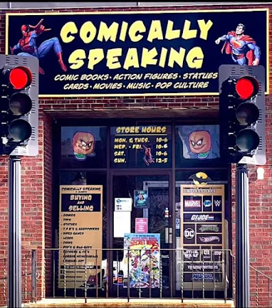 Comically Speaking in Reading, MA storefront