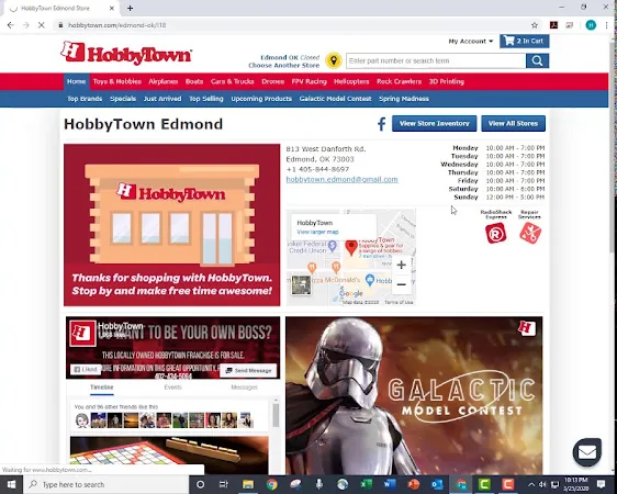 HobbyTown in Edmond, OK storefront