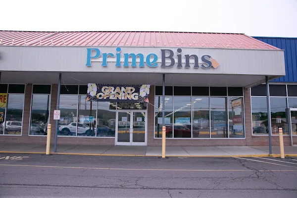 Prime Bins in Edwardsville, PA storefront