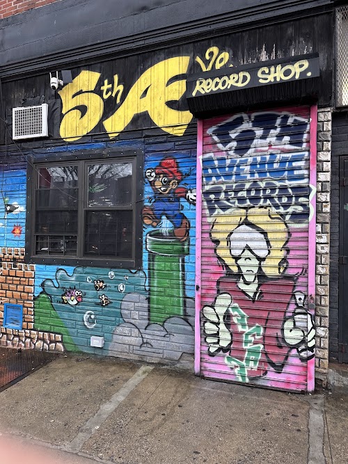 Fifth Avenue Record Shop in Brooklyn, NY storefront