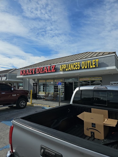 Krazy dealz appliances outlet in Tampa, FL storefront