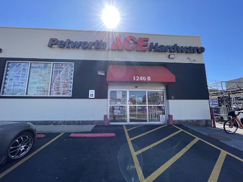 Petworth Ace Hardware in Washington, DC storefront