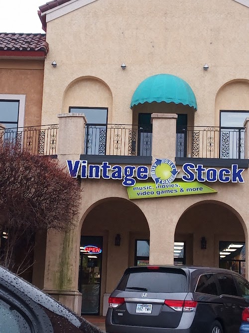 Vintage Stock in Fayetteville, AR storefront
