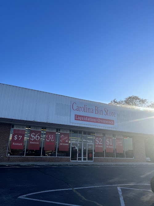 Carolina Bin Store in Greer, SC storefront
