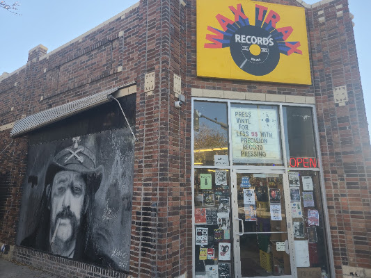 Wax Trax Records in Denver, CO storefront