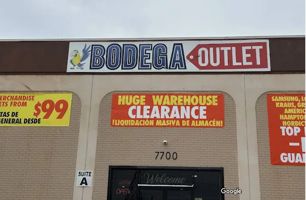 Bodega Outlet in Houston, TX storefront