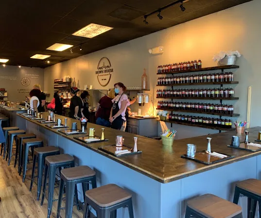Brown House Candle Company in Midlothian, VA storefront