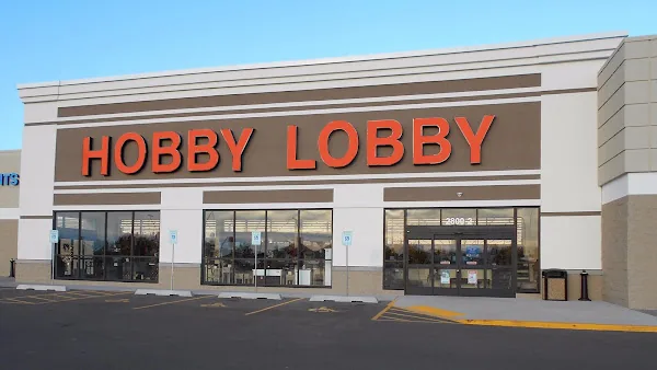 Hobby Lobby in Rice Lake, WI storefront